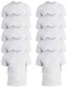 Gildan mens Heavy Cotton 5.3 oz. T-Shirt(G500)-WHITE-S码10件