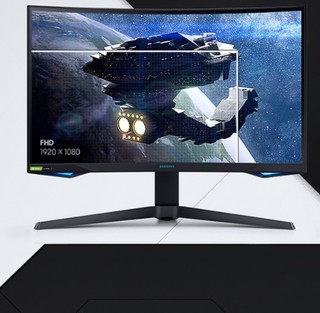 SAMSUNG 三星 C27G75TQSC 27英寸VA曲面显示器（2560×1440、240Hz、95%DCI-P3、HDR600）