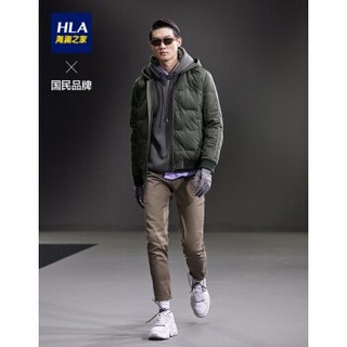 HLA 海澜之家 HWRAJ4E051A 男士连帽运动羽绒服