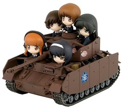 战车与少女 Panzer IV 坦克D型改 H型规格 终结版 无缩放 全长约115 5个身体涂装完成品 PD20