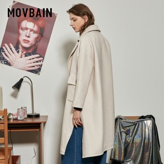 MOVBAIN 慕白 174MAF060 女装中长款羊毛大衣