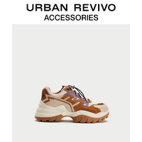 URBAN REVIVO2020秋季新品女士配件时尚老爹运动鞋AW34BS5N2001 *4件