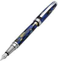 Xezo 仕卓 都市蓝复古风格序列化中号钢笔