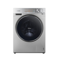 Panasonic 松下 XQG100-E1558 变频滚筒洗衣机 10kg 银色