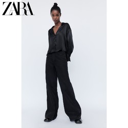 ZARA 新款 TRF 女装 垂性衬衫 03067432800