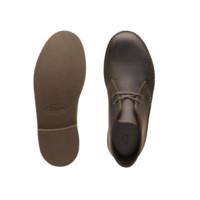 移动专享：Clarks Bushacre 2 Chukka 男士短靴, 蜂蜡皮革, 9.5 W US