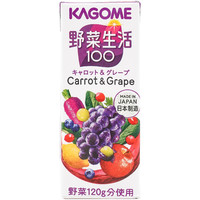 kagome 可果美 混合果蔬汁 200ml*12盒