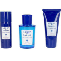 ACQUA DI PARMA 帕尔玛之水 蓝色地中海 桃金娘加州桂套装（淡香水75ml+沐浴露40ml+身体乳50ml）