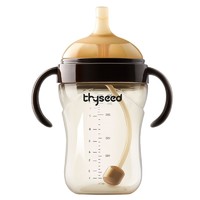 thyseed 世喜 婴儿学饮杯6个月+宝鸭嘴杯PPSU喝水奶瓶牛奶吸管杯300ml