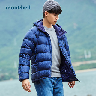 mont·bell montbell户外秋冬羽绒服男保暖连帽短款鹅绒服防泼水外衣反季爆款