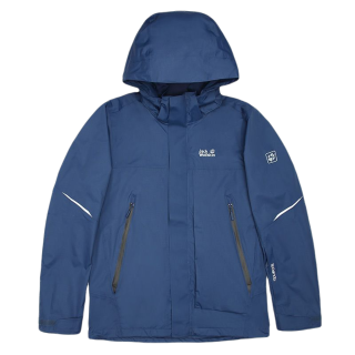 jackwolfskin狼爪activeoutdoor系列男士冲锋衣51200711024深靛蓝s