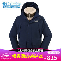 Columbia哥伦比亚官方旗舰店男20秋冬季新款户外运动休闲防水保暖抓绒内胆三合一冲锋衣