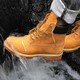 Timberland添柏岚踢不烂秋冬男鞋户外高帮马丁登山大黄靴10061