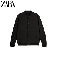 ZARA 08574310800 棉服拼接飞行员夹克外套