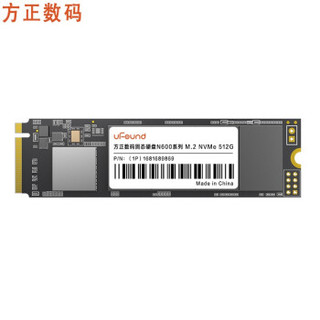 uFound 方正 N600系列 SSD固态硬盘 M.2接口(NVMe协议)  512G