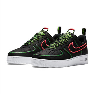 NIKE 耐克 Air Force 1系列 Air Force 1 '07 PRM WW 男士运动板鞋 CK7213-001 白色/怒火蓝/黑/白色 39