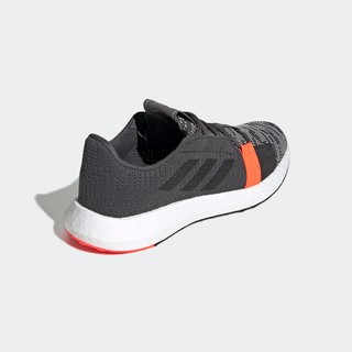 adidas 阿迪达斯 Sense Boost Go m 男士跑鞋 G26942 黑色/白色/橙色