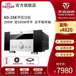 Winner/天逸 AD-2SE甲类高保真大功率家用专业发烧HIFI功放