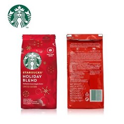 星巴克（Starbucks）节日综合烘焙咖啡豆190g （节日限定版） *2件