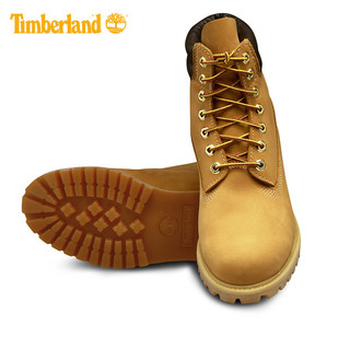 Timberland添柏岚男鞋户外休闲经典防水高帮6寸靴|73540（44、73540W/小麦色）