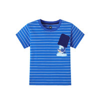 361° 男童圆领卡通短袖T恤 K52024208 旋风蓝 101