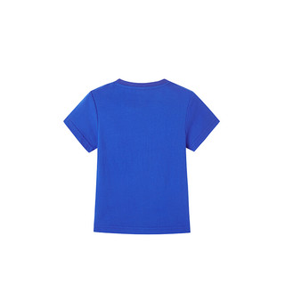 361° 男童圆领卡通短袖T恤 N52024201 旋风蓝 120
