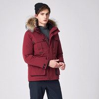 Lafuma 乐飞叶 户外鹅绒工装派克防泼水羽绒服男登山滑雪LMJU0DH63