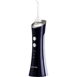 洁领(JIELING）冲牙器水牙线 牙齿清洁器便携式设计全身防水 莫迪蓝（USB充电款）