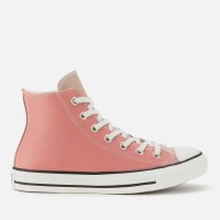 CONVERSE Chuck Taylor All Star Hi-Top 女士高帮帆布鞋 蜜桃粉色