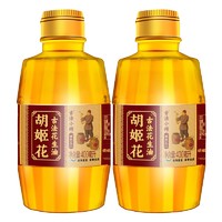 值友专享：胡姬花 古法小榨花生油 400ml*2瓶装