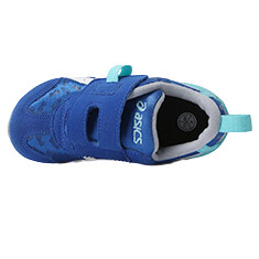 ASICS 亚瑟士 SUKU²系列 IDAHO 儿童魔术贴休闲运动鞋 1144A023-400 蓝色