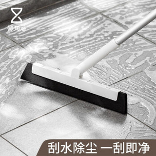魔术笤帚扫地扫帚家用厨房卫生间地板打扫刮水器地刮 刮水扫把（带杆）