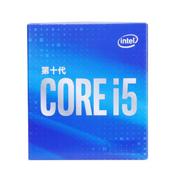 Intel 英特尔 酷睿i5-10600K CPU处理器 4.1GHz