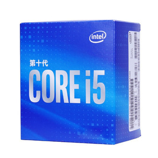 Intel 英特尔 酷睿系列 i5-10600K CPU处理器 6核12线程 4.1GHz