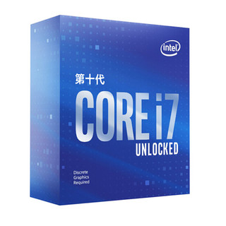 Intel 英特尔 i7-10700F盒装处理器+技嘉 技嘉B460M D2V主板 板U套装