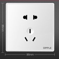 OPPLE 欧普照明 K05 正位五孔插座 