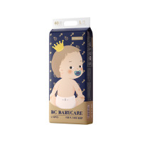 BabyCare 皇室弱酸 婴儿纸尿裤 L40*2包 赠mini装L20