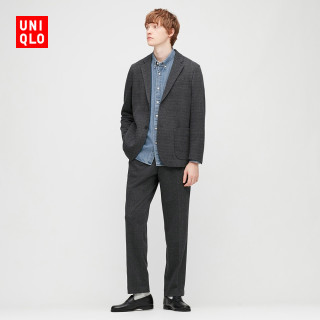 Uniqlo 优衣库4254男士衬衫 优衣库男装 女装牛仔衬衫 水洗产品 4254 Uniqlo 175 100a L 64 湖蓝色 报价价格评测怎么样 什么值得买