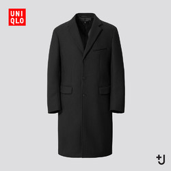 优衣库 男装 +J羊毛混纺大衣 432642 UNIQLO