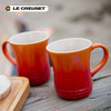 LE CREUSET 酷彩 法国LE CREUSET酷彩炻瓷马克杯360ml咖啡热水早餐杯家用（棕榈绿）
