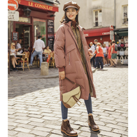 INMA 茵曼 1894121067 女士长款羽绒服外套