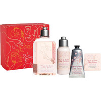 L'OCCITANE 欧舒丹 甜蜜樱花套装（樱花沐浴啫喱250ml+润肤露75ml+护手霜75ml+香皂50g）