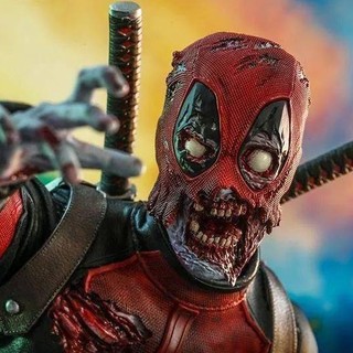  Hot Toys 漫威丧尸 丧尸死侍 1:6 比例珍藏人偶