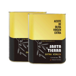 SANTA TIERRA 特级初榨橄榄油 3L*2桶