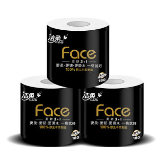 C&S 洁柔 Face系列 有芯卷纸 4层*200克*27卷