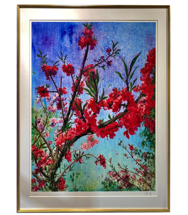 省1元 Howstore 现货周春芽版画花飞莫遣随流水全球限量 什么值得买 省1元 Howstore 现货周春芽版画花飞莫遣随流水全球限量 什么值得买