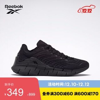 Reebok运动健身ZIG KINETICA男子跑步鞋IG276 EH1722_黑色