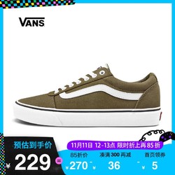 Vans 范斯 男士低帮帆布鞋