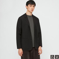 UNIQLO 优衣库 432924 男装罗纹茄克外套