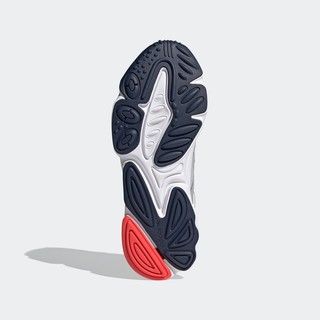 adidas Originals OZWEEGO 男子休闲运动鞋 FV9650 银色/科技靛蓝/灰/浅红 42